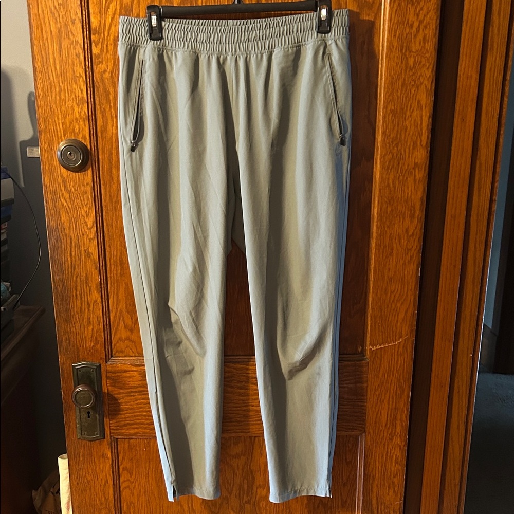 Asics Women's Light Green Joggers